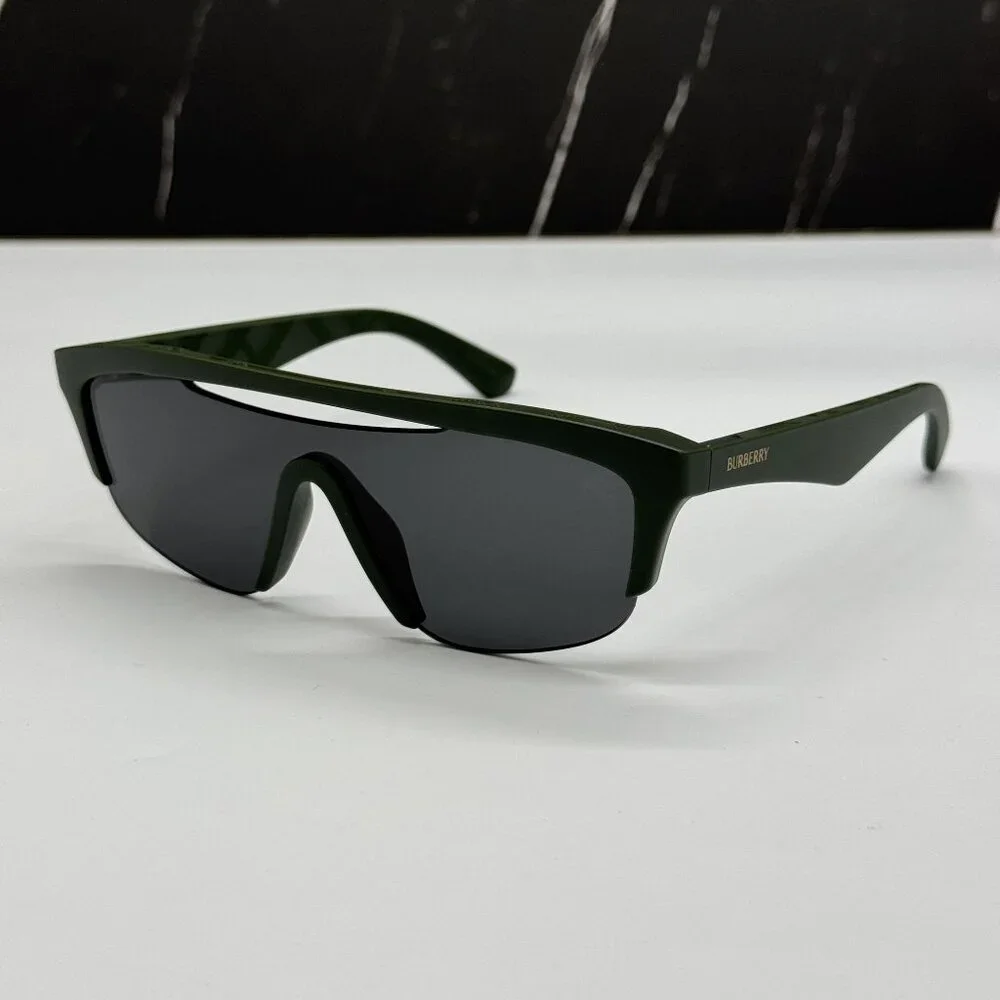NEW BURBERRY BE4460U 4170/71 GREEN UNISEX SUNGLASSES BURBERRY BE4460U 417071